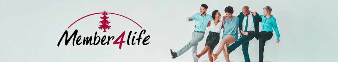 Member 4 Life logo with 5 people